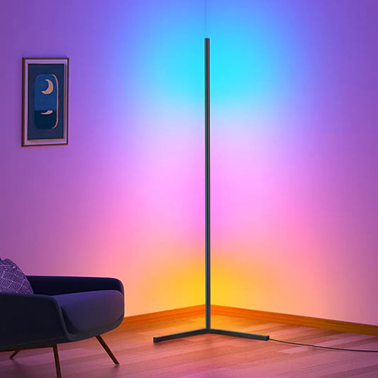 Undefined Upgraded Smart RGB Corner Floor Lamp